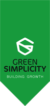 logotipo de green simplicity