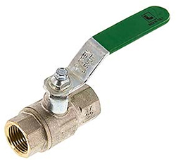 Figure 1: Brass ball valve with a drinking water certification
