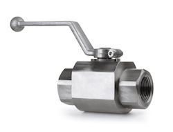 High-pressure ball valve