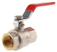 Figure 2: Ball valve with threaded connection.