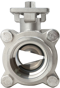 Figure 4 : Un robinet à boisseau sphérique à orifice en V