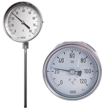 Bimetallic thermometers