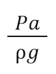 équation de cavitation