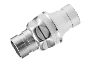 A check valve with vitaulic connection type.