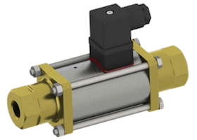 A 2/2-way coaxial solenoid valve