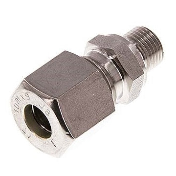 Stainless steel compression fitting