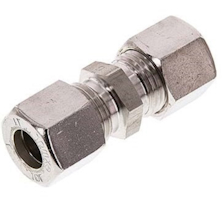 Stainless steel high-pressure compression fitting