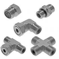 24 Pack Hydraulic Adapter Fittings BSPP Cap and Plug 