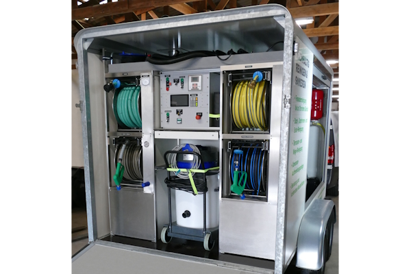 kajketsu mobile facade cleaning system