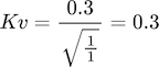 Kv-value-formula3