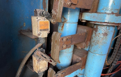 A limit switch can get corroded over time