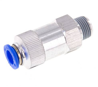 Aluminum check valve for pneumatic applications