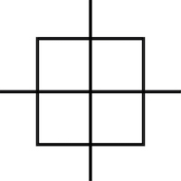 Symbol eines pneumatischen Verteilers