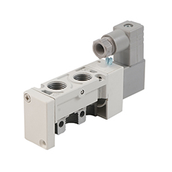 5/2-way pneumatic solenoid valve