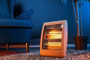 Los calefactores son más adecuados para calentar espacios concretos que un edificio entero.