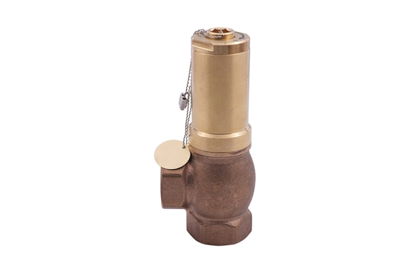 A pressure relief valve