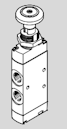 Festo VHEF pushbutton valve