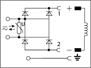 Rectifier and Varistor Wiring Diagram