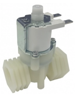 A latching solenoid valve
