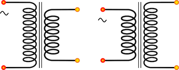 Transformateur de tension primaire : 400 V Δ