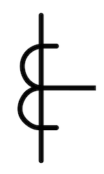 Current transformer symbol