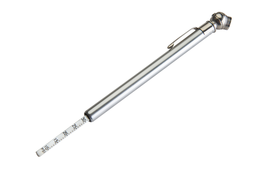Victor 22-5-60195-8 Auto Mini Dial Tire Pressure Gauge – 5-60 PSI With Color Scale