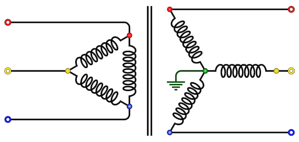 Electrical Transformer Schematic