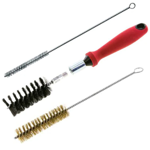Tube wire brushes come in a variety of lengths and diameters