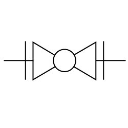 valve-symbole-connexion-bride