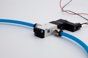 A pneumatic solenoid valve cannot function without proper wiring to a power source.