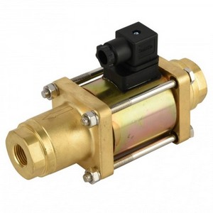 Coaxial solenoid valve