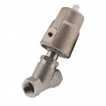 pneumatic angle seat valves