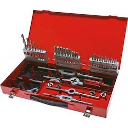 44-Piece Thread Tap And Die Set