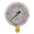 Bourdon pressure gauges