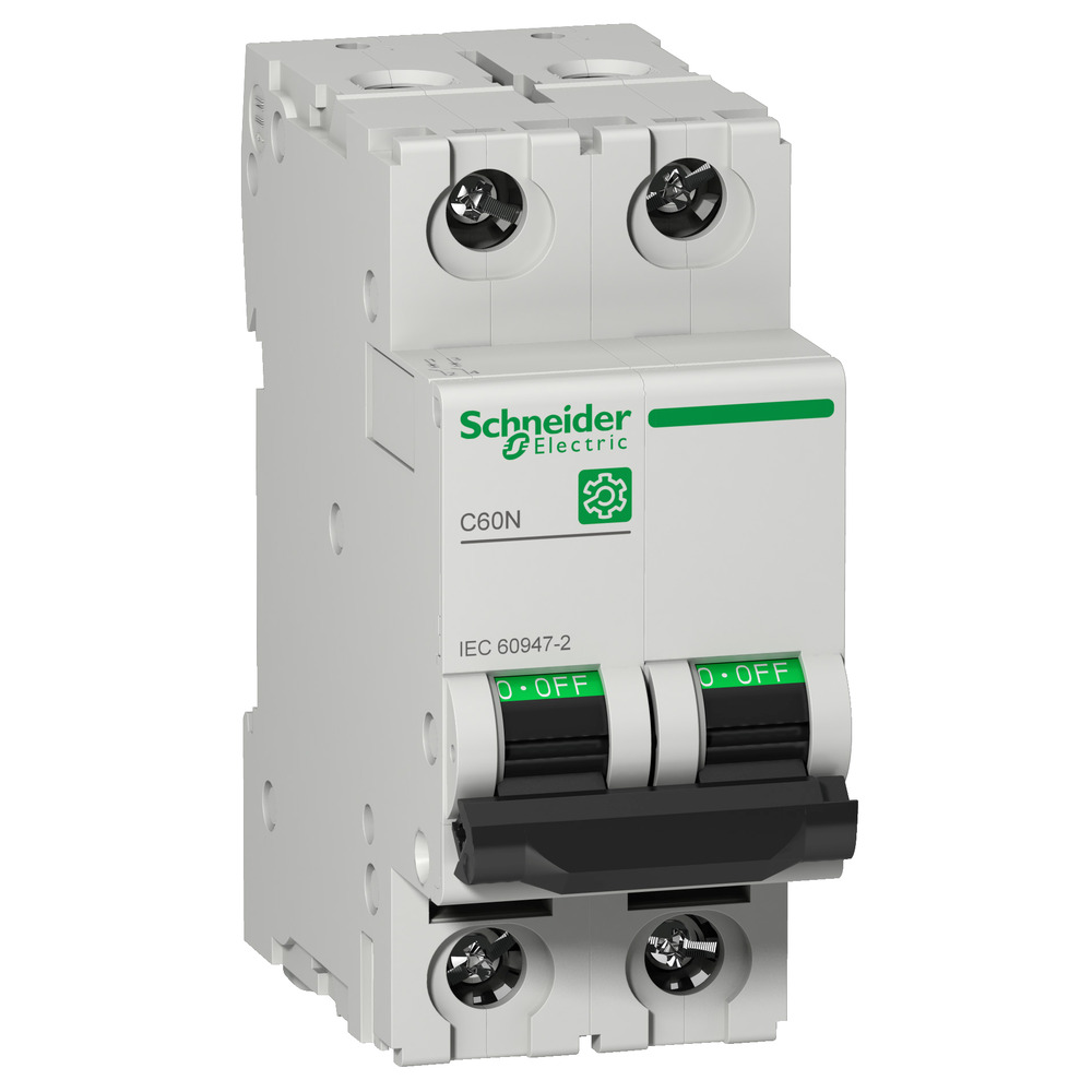 Schneider Electric Multi 9 C60N 2P 4A C-Curve MCB 10kA ID M9F11204 USA Supply